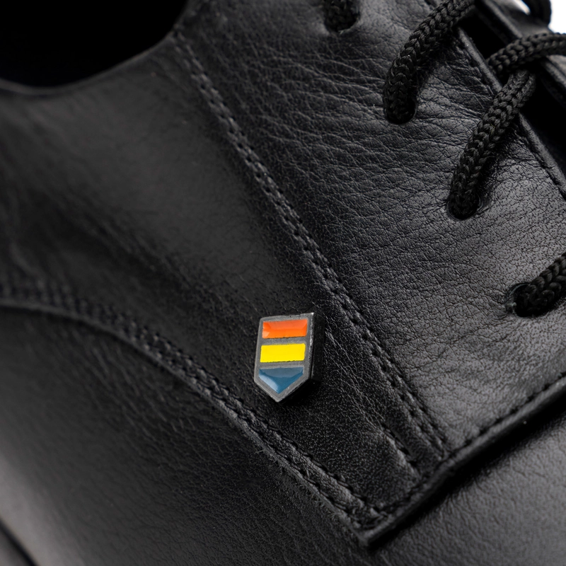 ZAPATO CUERO CIPRE S NEGRO ACHA - 5