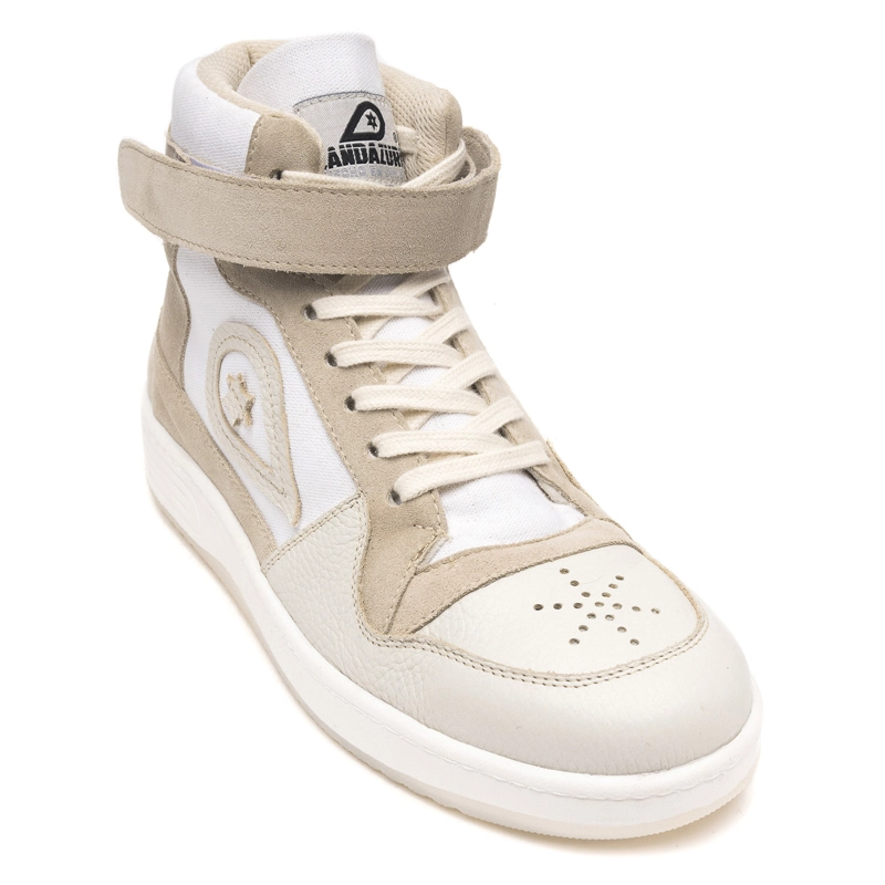 ZAPATILLAS HOMBRE LANDAZURI URBANAS BEIGE ASTRUM CUERO - 3