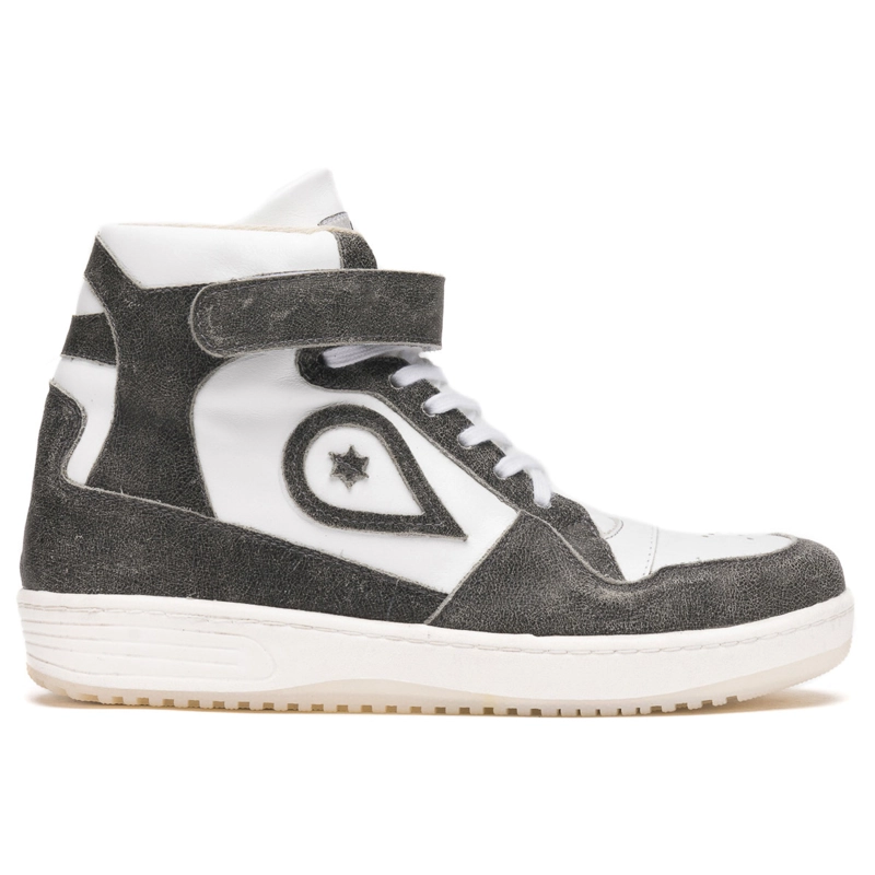 ZAPATILLAS HOMBRE LANDAZURI URBANAS GRIS ASTRUM CUERO - 1