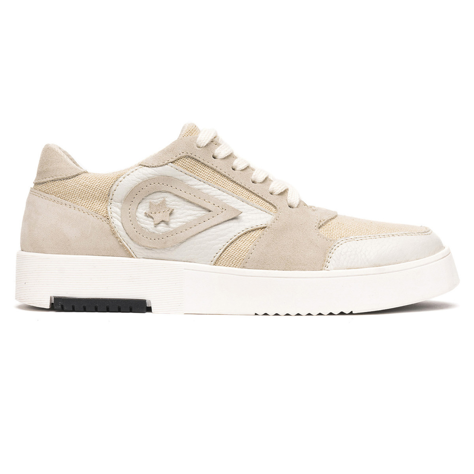 ZAPATILLAS MUJER LANDAZURI URBANAS BEIGE STELLA CUERO - 1