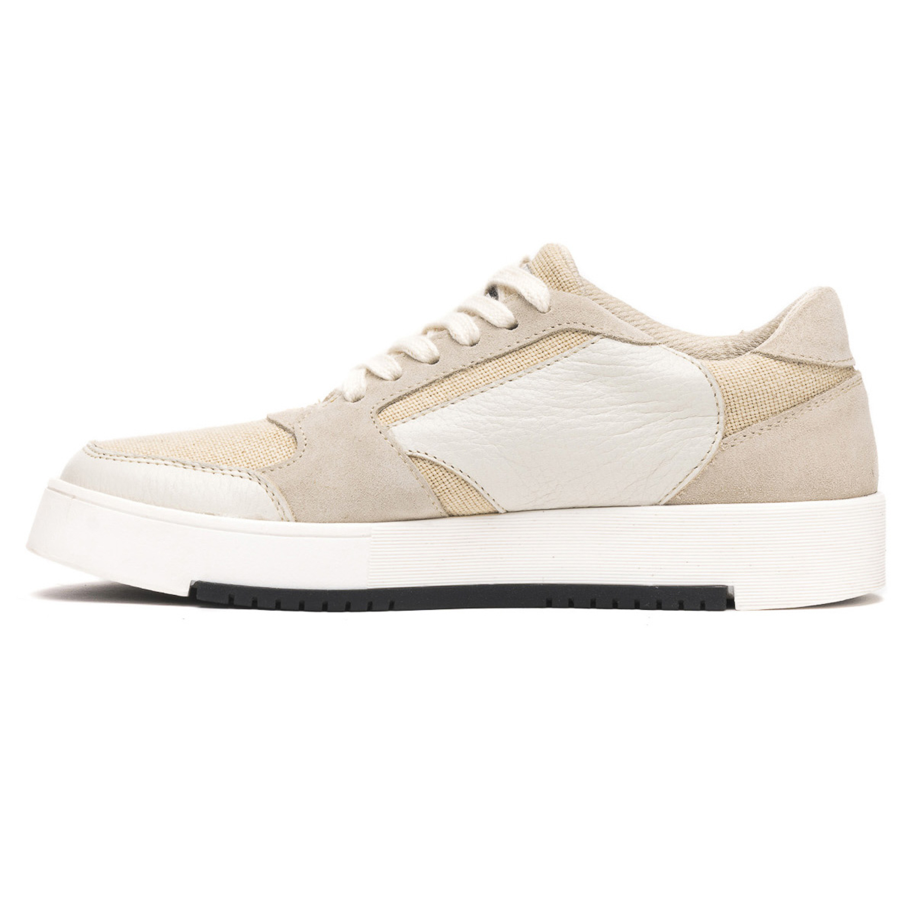 ZAPATILLAS MUJER LANDAZURI URBANAS BEIGE STELLA CUERO - 2