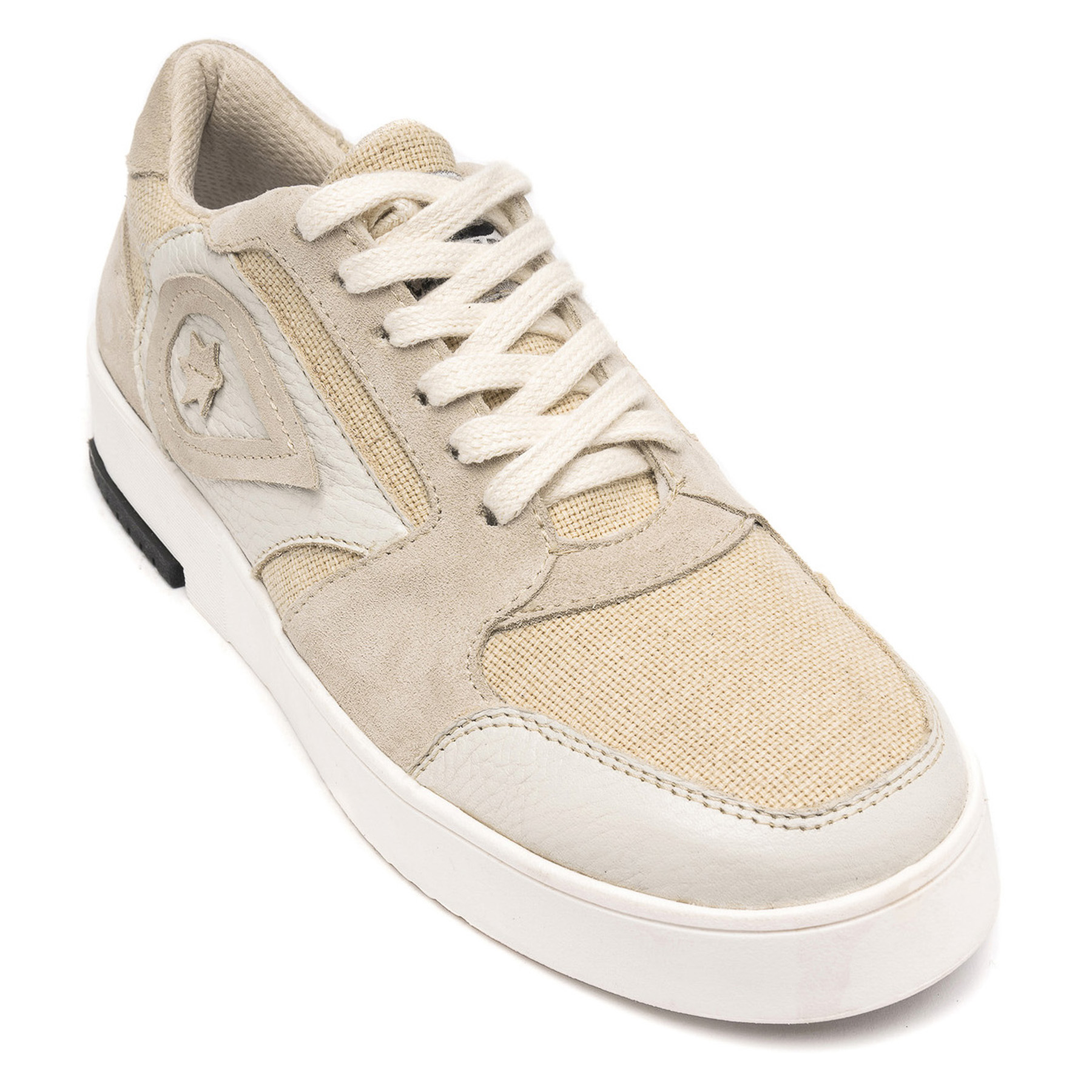 ZAPATILLAS MUJER LANDAZURI URBANAS BEIGE STELLA CUERO - 3