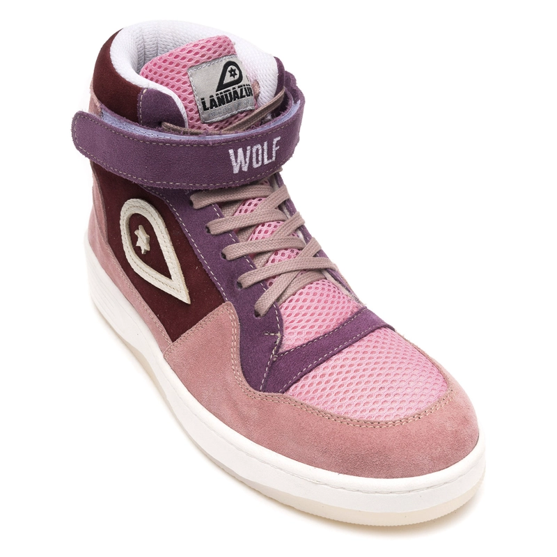 ZAPATILLAS HOMBRE LANDAZURI URBANAS ROSA ASTRUM CUERO WW - 3