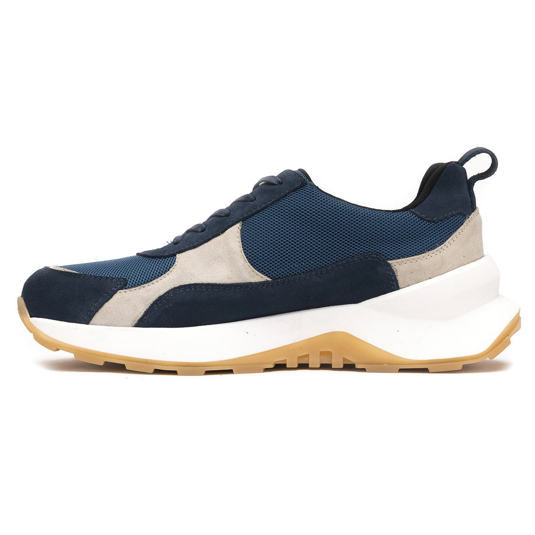 ZAPATILLAS HOMBRE LANDAZURI URBANAS AZUL SAGITTA CUERO - 2