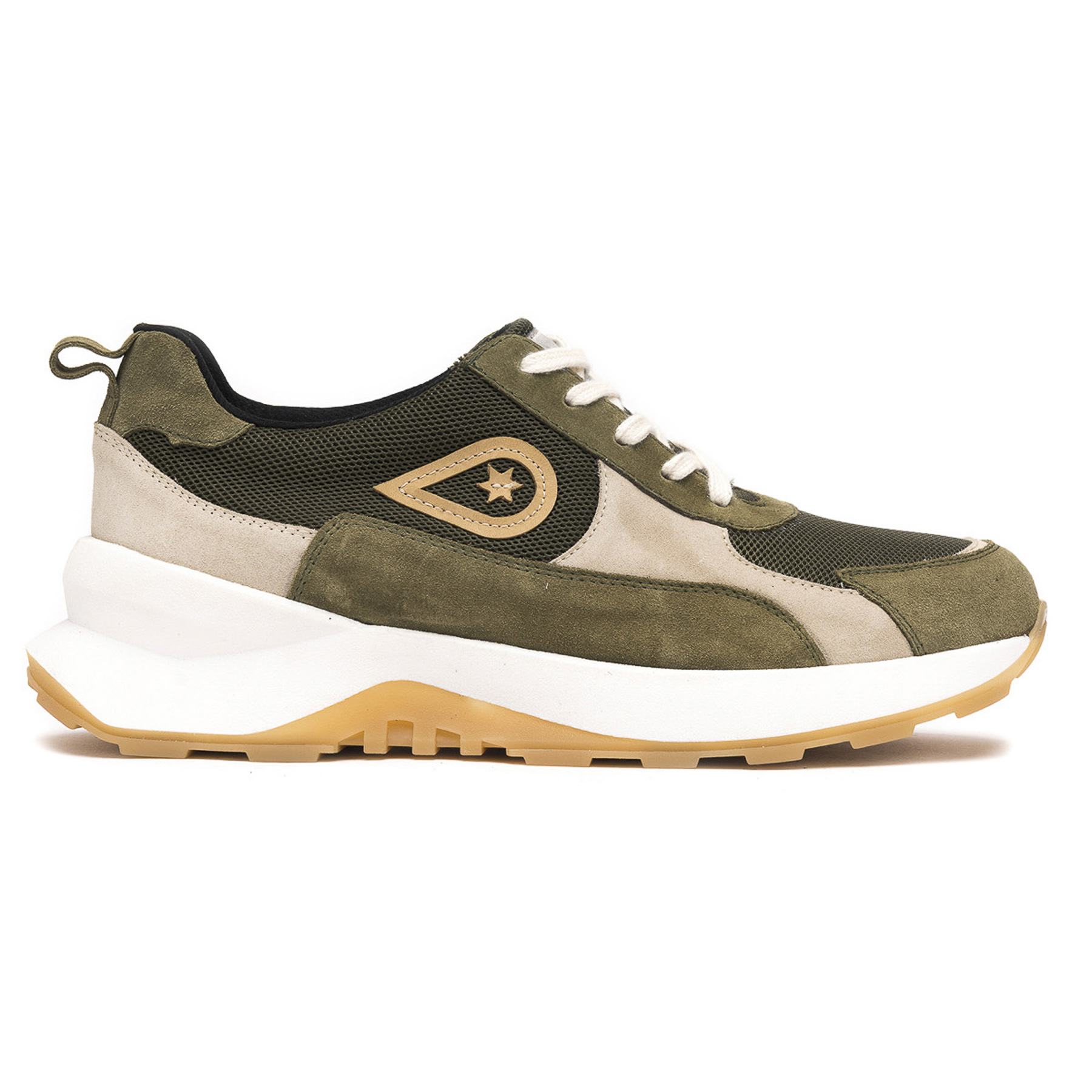 ZAPATILLAS HOMBRE LANDAZURI URBANAS VERDE SAGITTA CUERO - 1