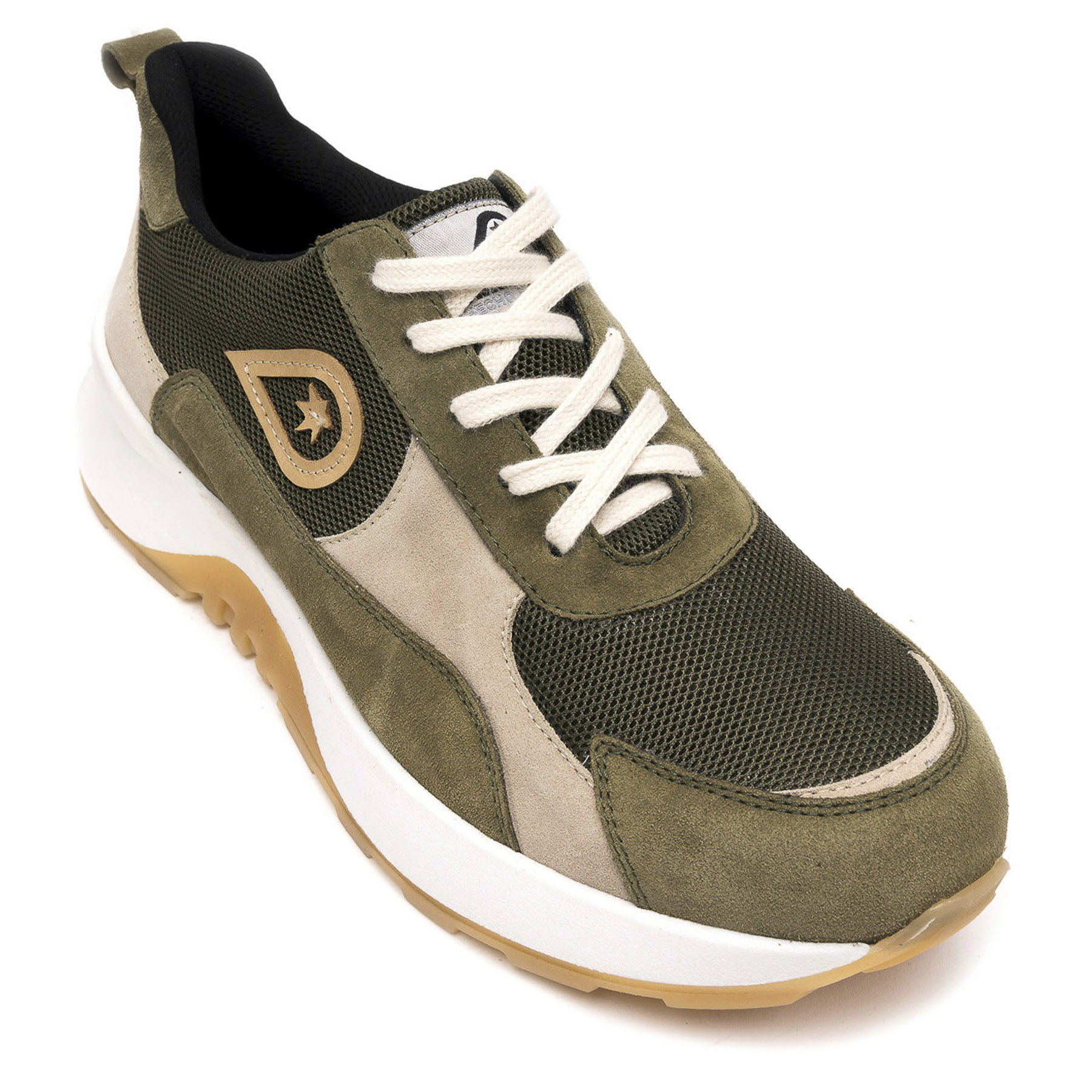 ZAPATILLAS HOMBRE LANDAZURI URBANAS VERDE SAGITTA CUERO - 3