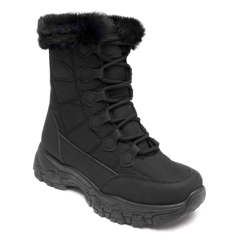 BOTA MUJER MANIZALES  NEGRO CARBIN - 3
