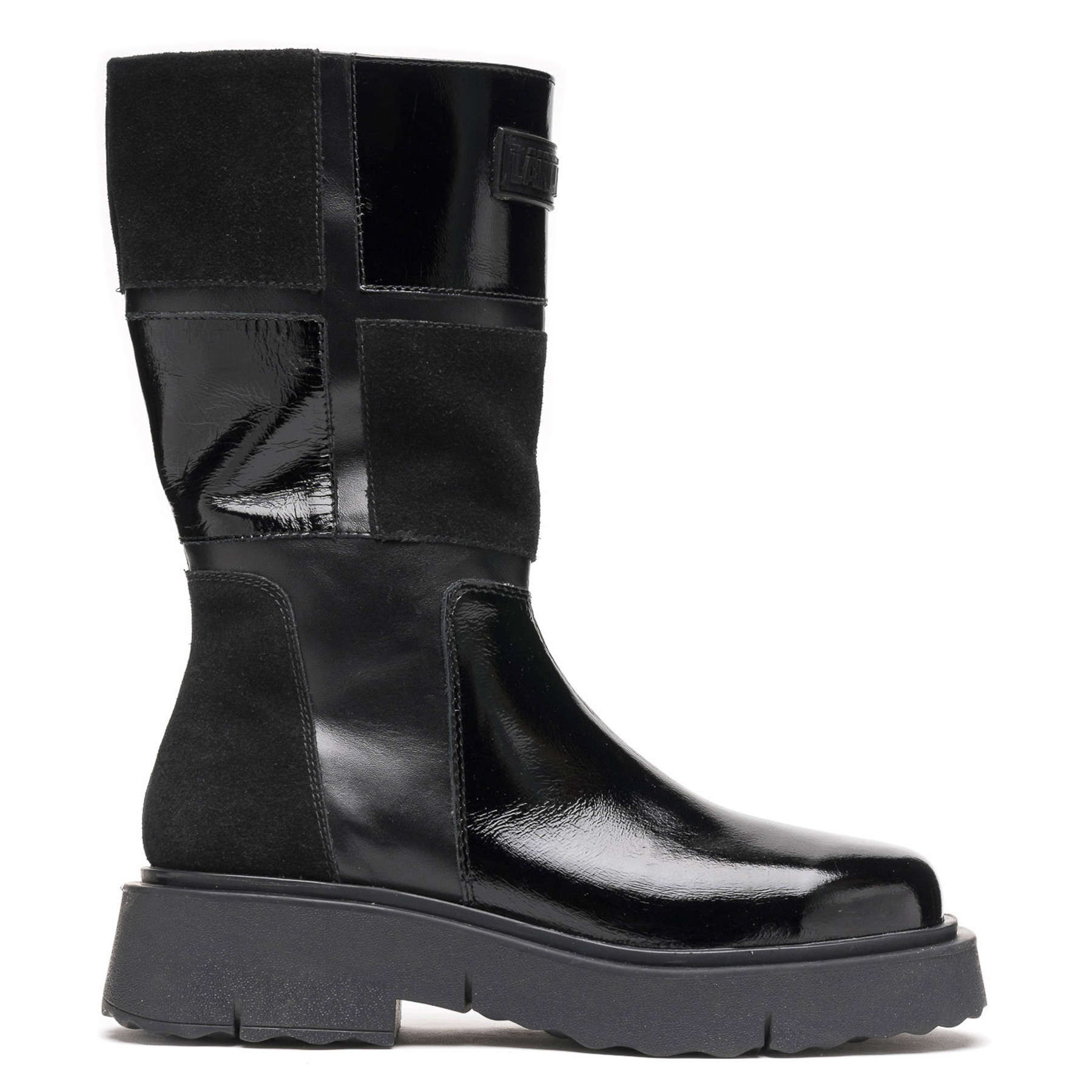 Ripley - BOTA CUERO REA NEGRA LANDAZURI