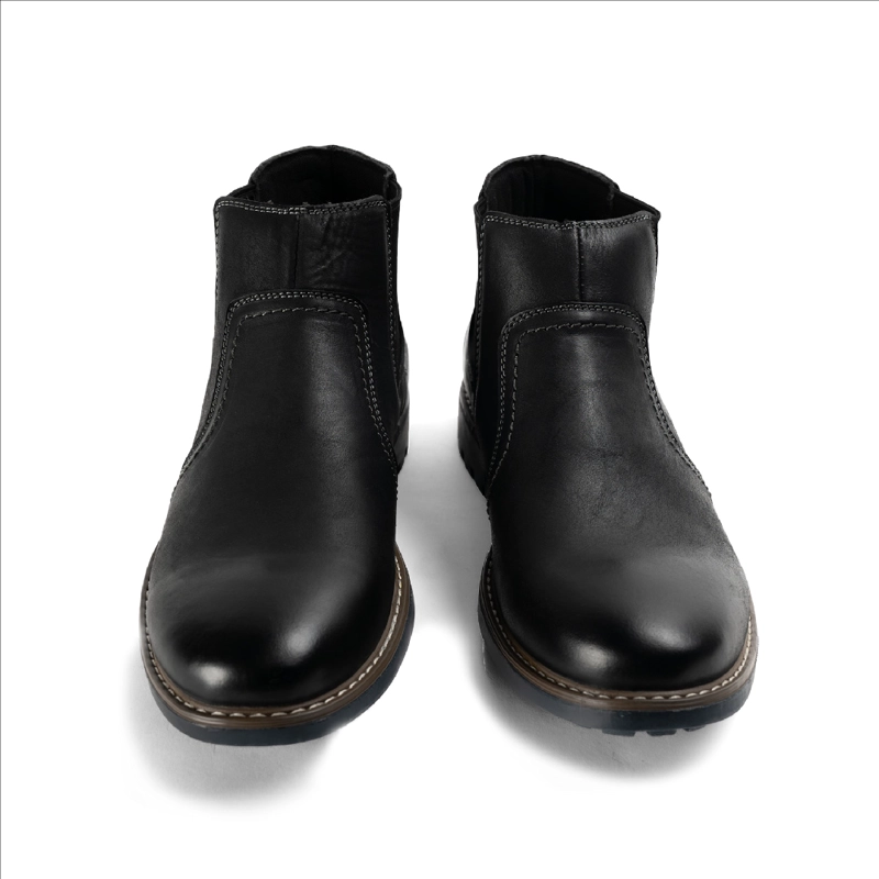 BOTÍN HOMBRE CUERO NEGRO ALOIS ZAMETA CASUAL - 2
