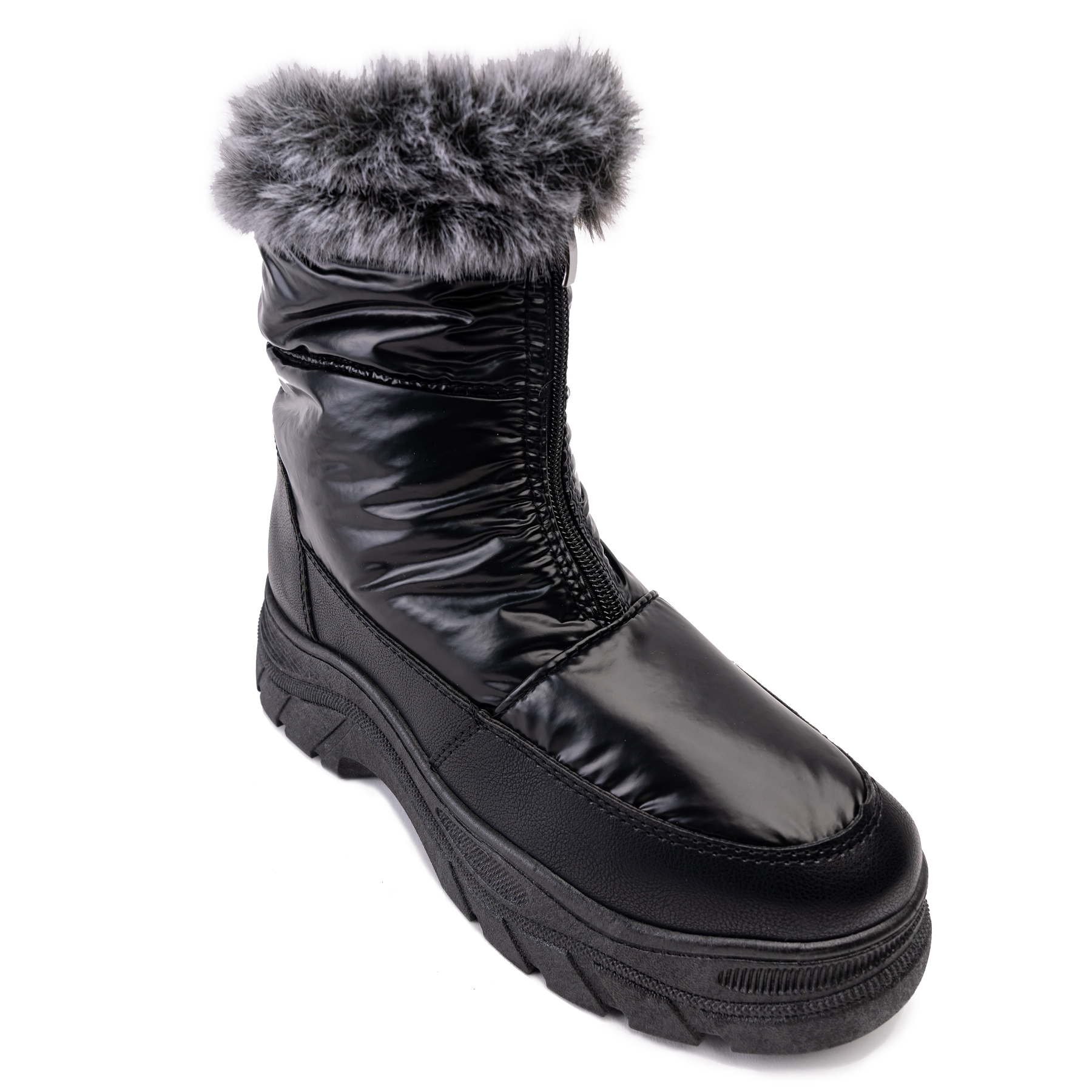 Ripley - BOTA MUJER NEGRO ANNA CHANCLETA