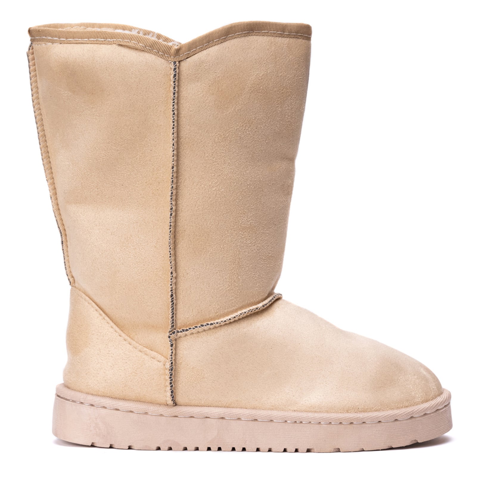 BOTA MUJER BEIGE ROMANE CHANCLETA - 1