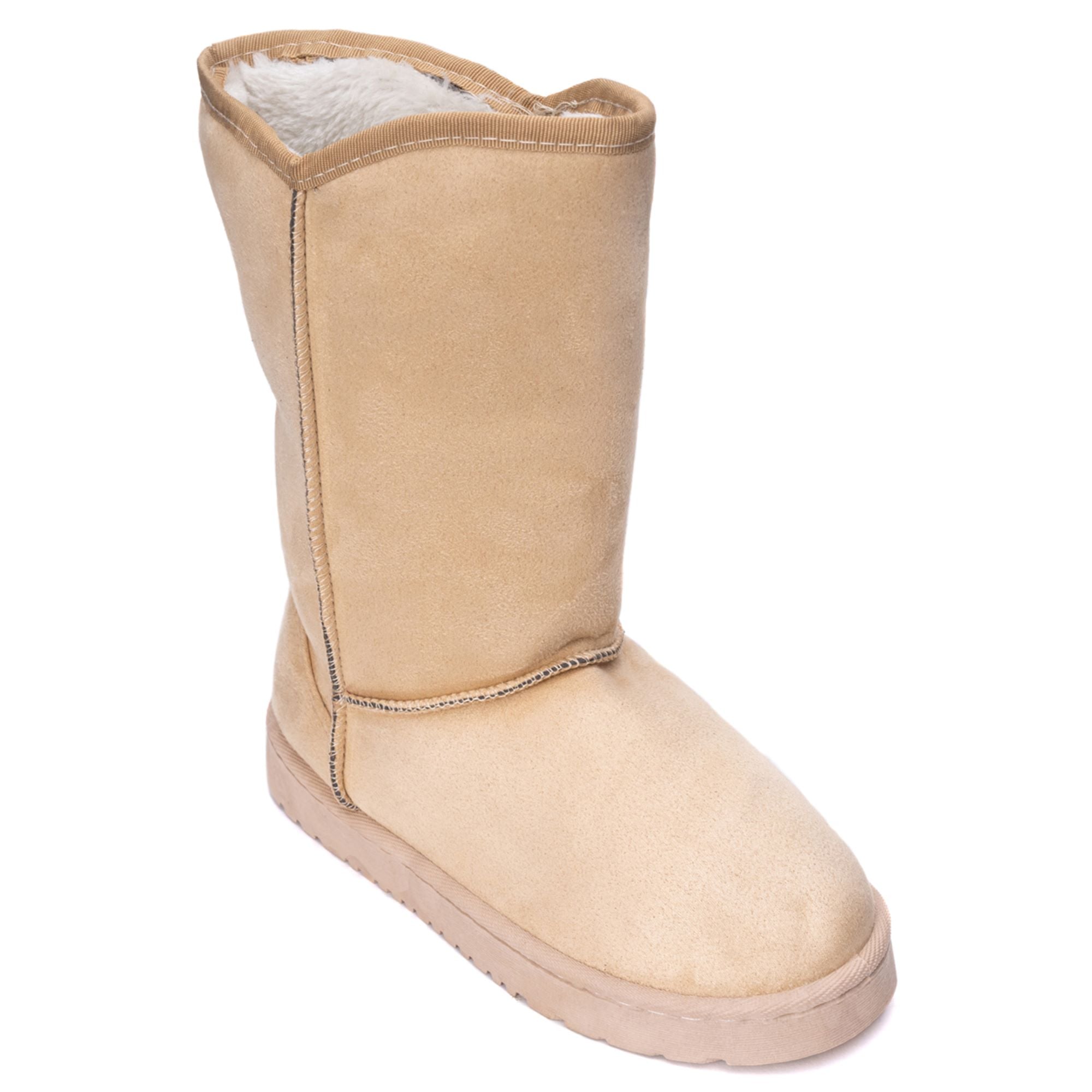 BOTA MUJER BEIGE ROMANE CHANCLETA - 3