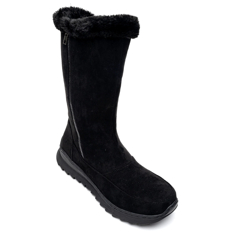 BOTA MUJER VALIB  NEGRO CHANCLETA - 3