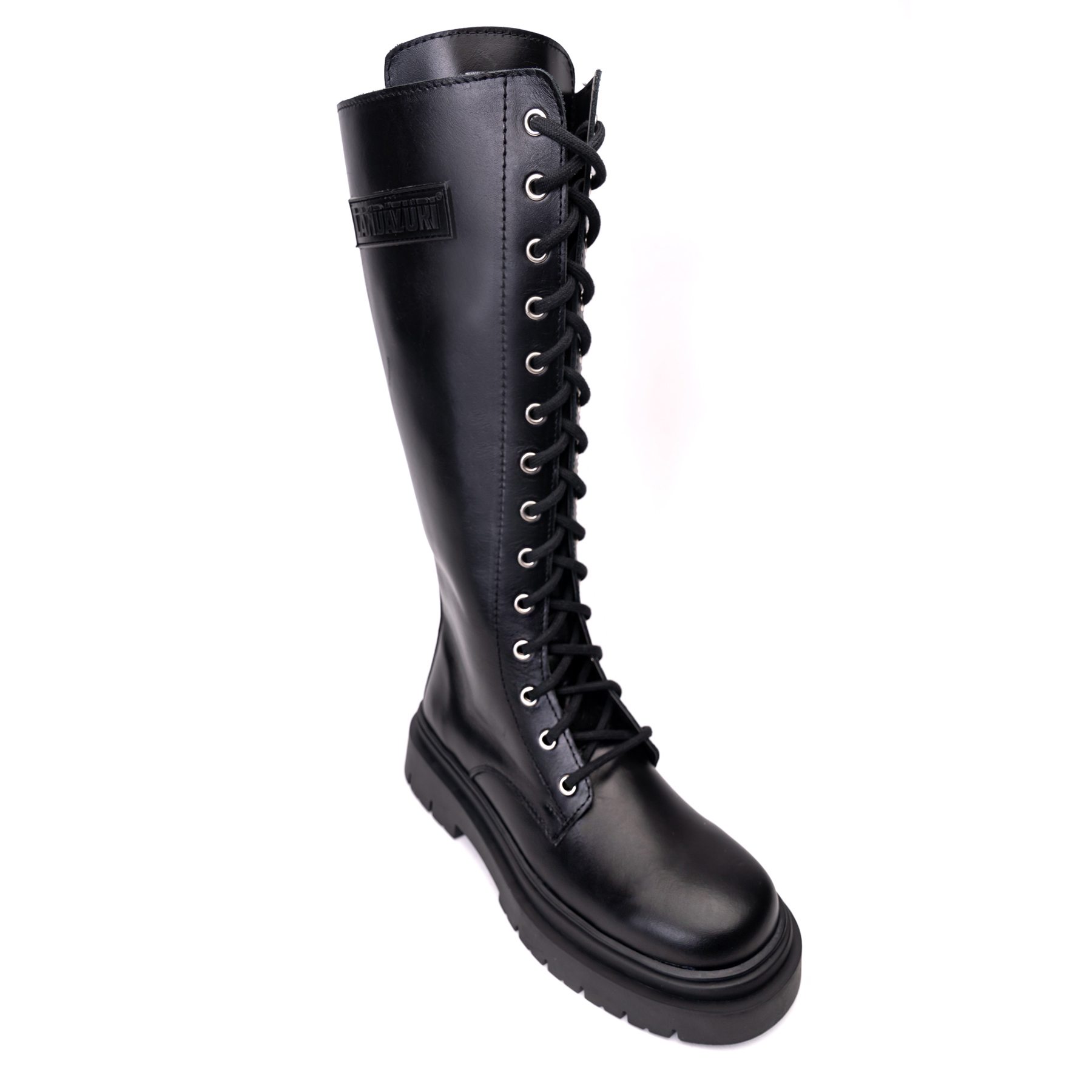 BOTA CUERO DARYL NEGRA LANDAZURI - 3