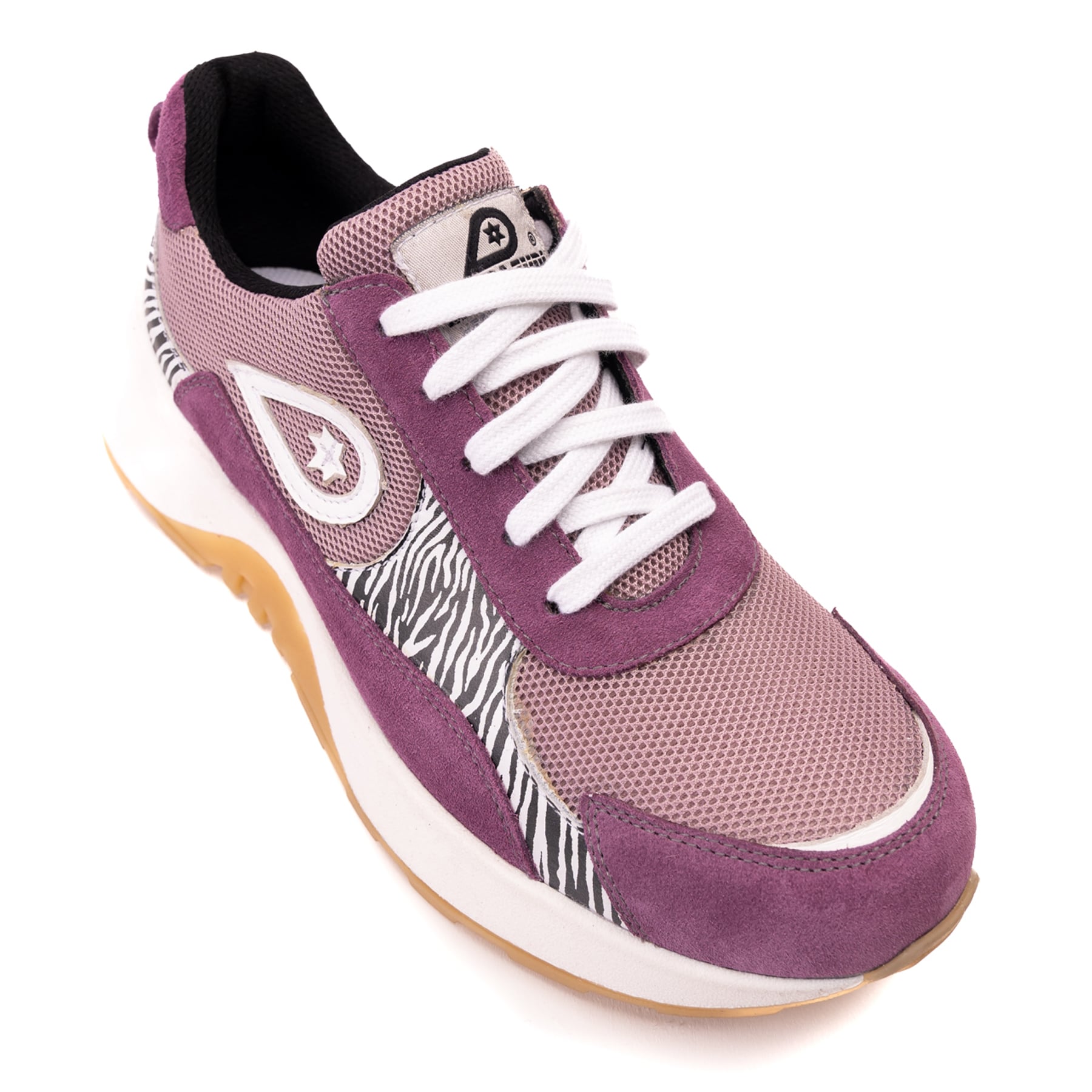 ZAPATILLAS HOMBRE LANDAZURI URBANAS LILA SAGITTA CUERO GABRIELE - 3