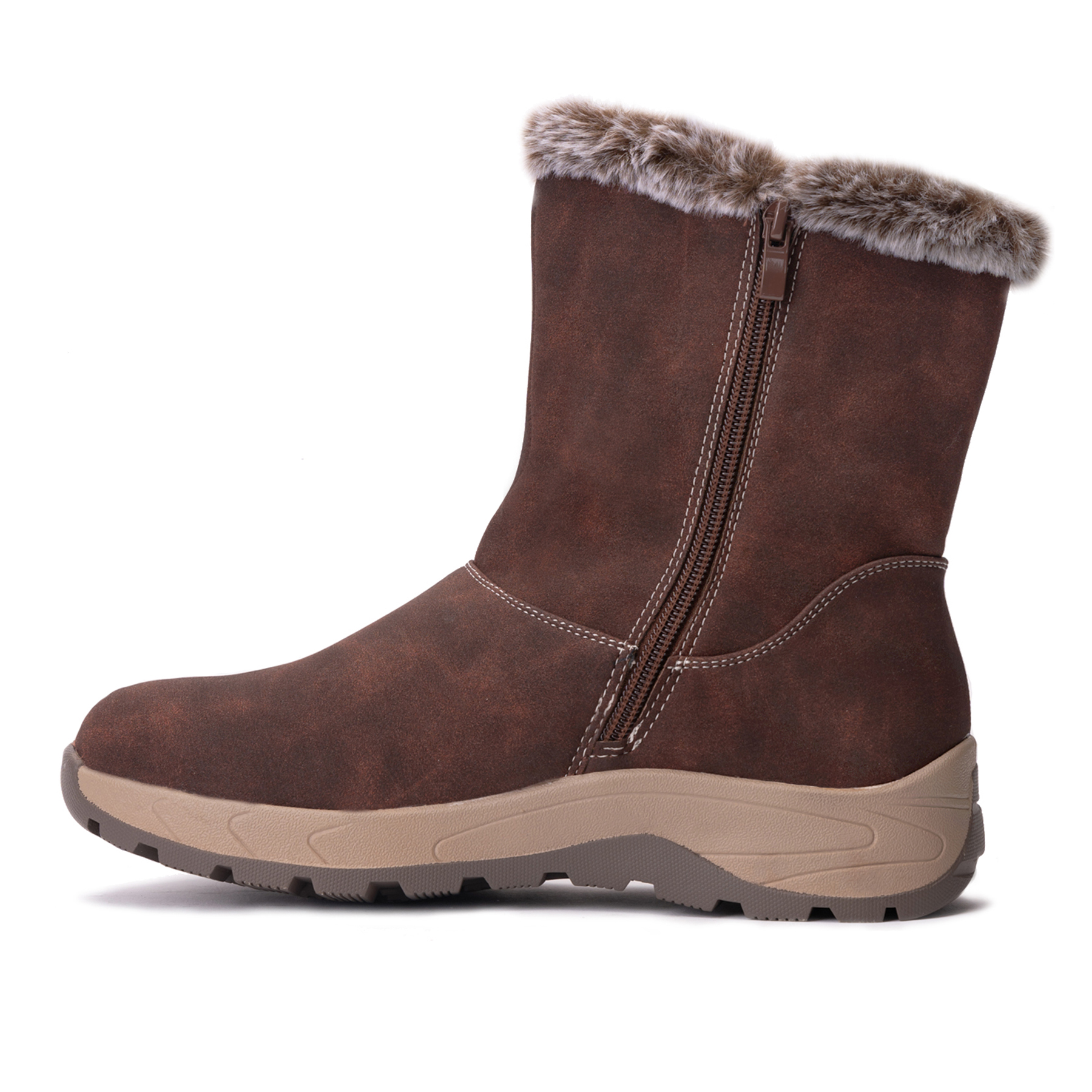 BOTAS MUJER THUNDER BLUE CAFÉ OSCURO LETICIA - 2