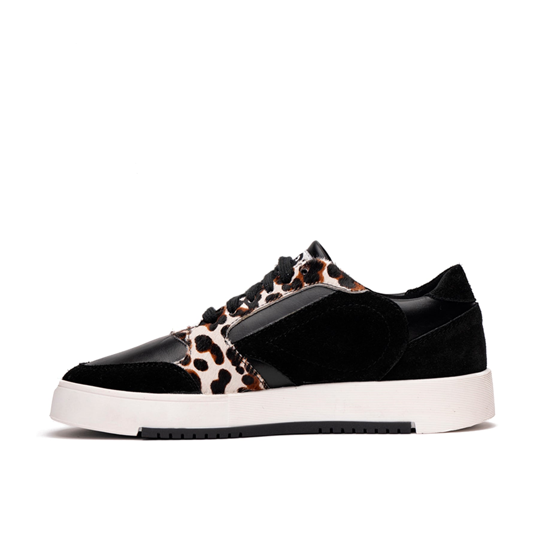 ZAPATILLAS MUJER LANDAZURI URBANAS NEGRO STELLA CUERO PRINT - 2