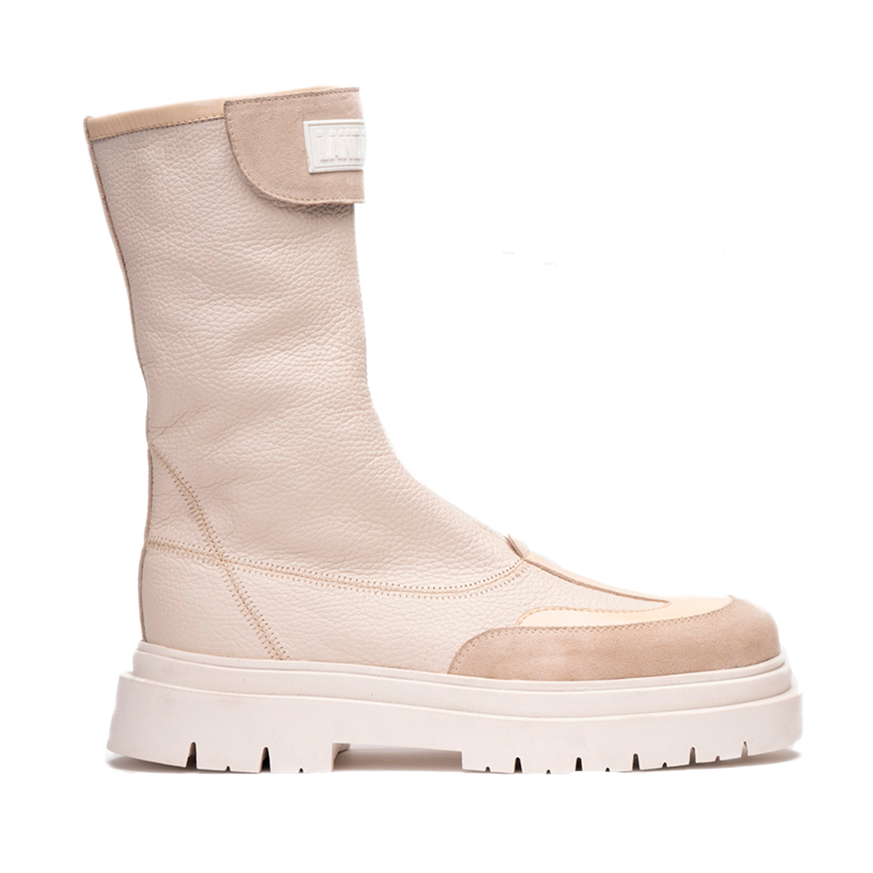 BOTAS HOMBRE LANDAZURI CUERO BLANCO SAPPER 40