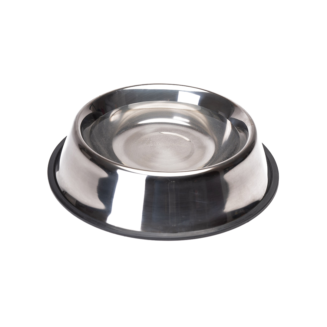PLATO PARA ALIMENTO 26 CM PLATEADO CHINITOWN - 1