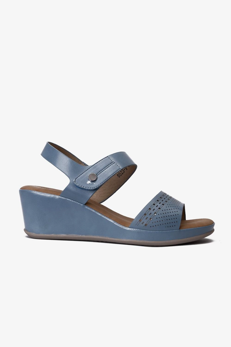 SANDALIAS MUJER THUNDER BLUE AZUL ALICIA - 1