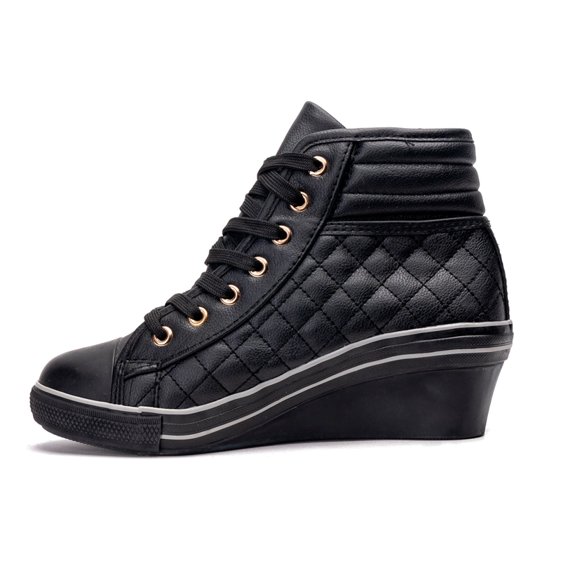 ZAPATILLAS MUJER CARBIN CASUALES NEGRO PRISCA - 2