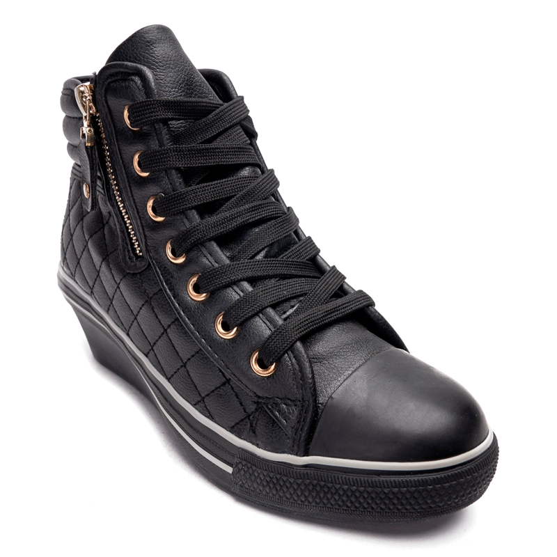 ZAPATILLAS MUJER CARBIN CASUALES NEGRO PRISCA - 3