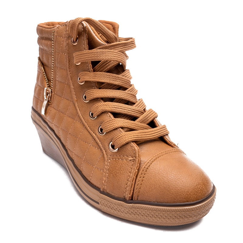 ZAPATILLAS MUJER CARBIN CASUALES CAFÉ ARIADNA - 3