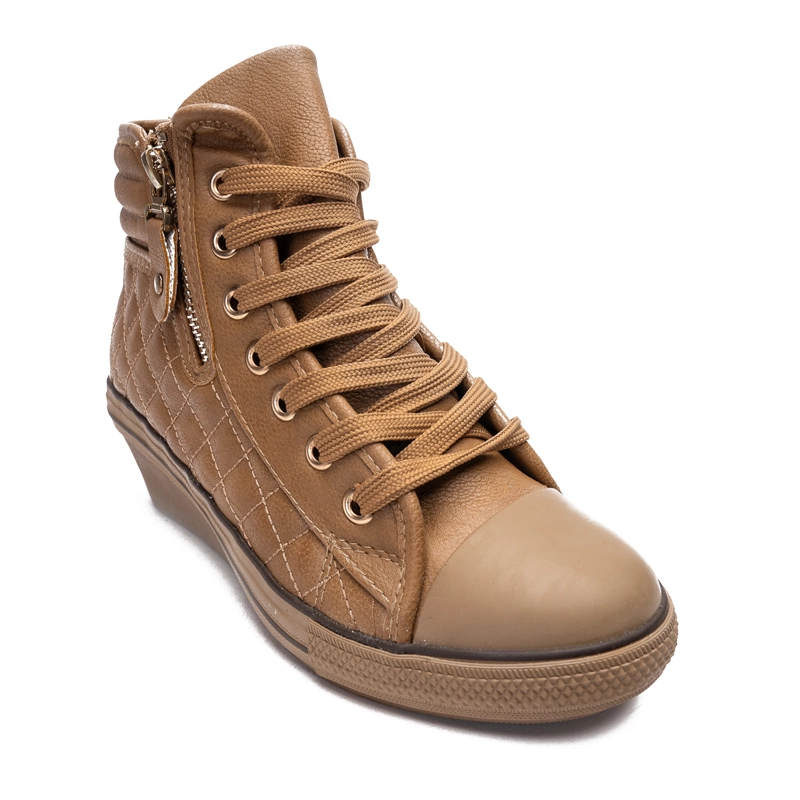 ZAPATILLAS MUJER CARBIN CASUALES CAFÉ PRISCA - 3