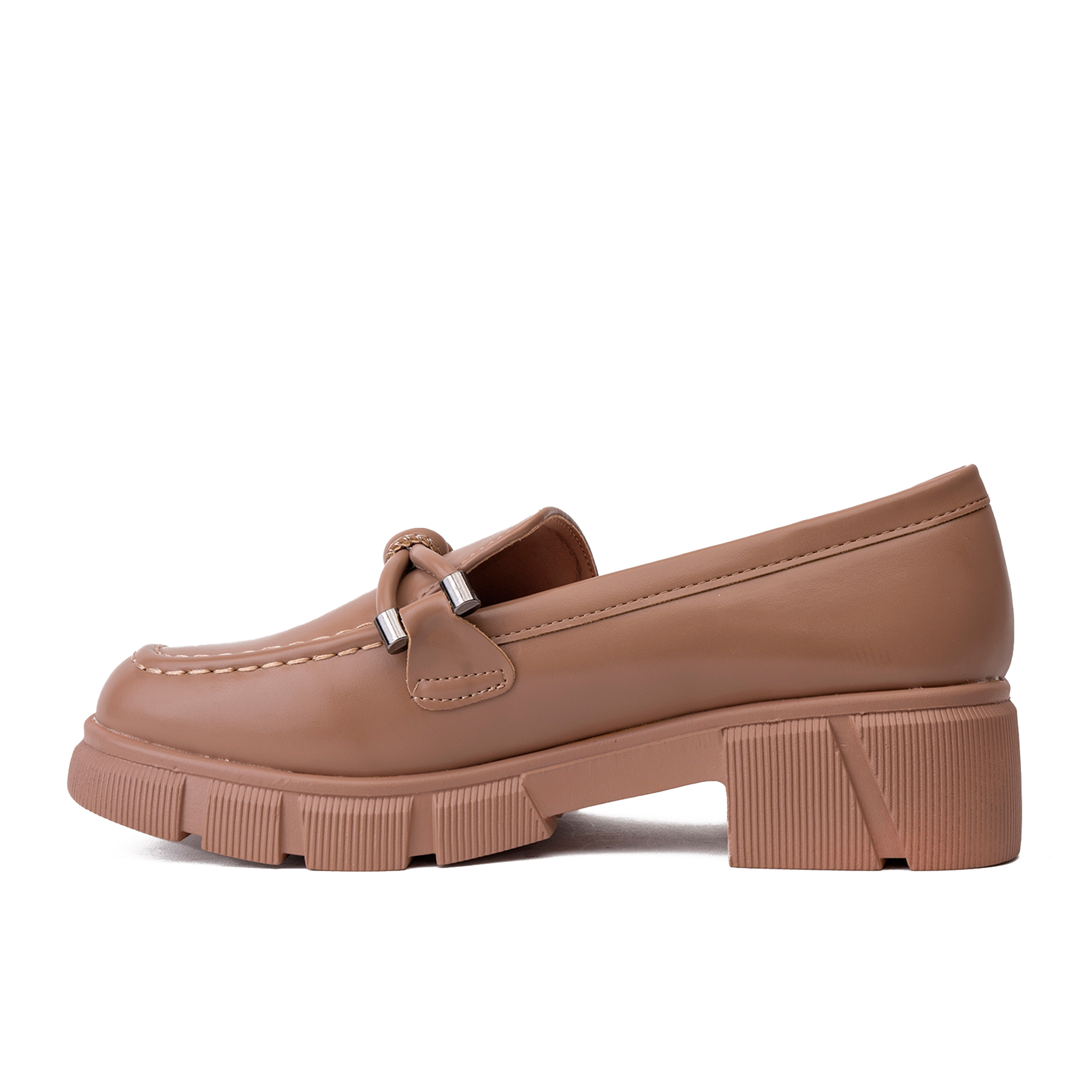 MOCASIN MUJER ARLET KHAKI THUNDER BLUE - 2