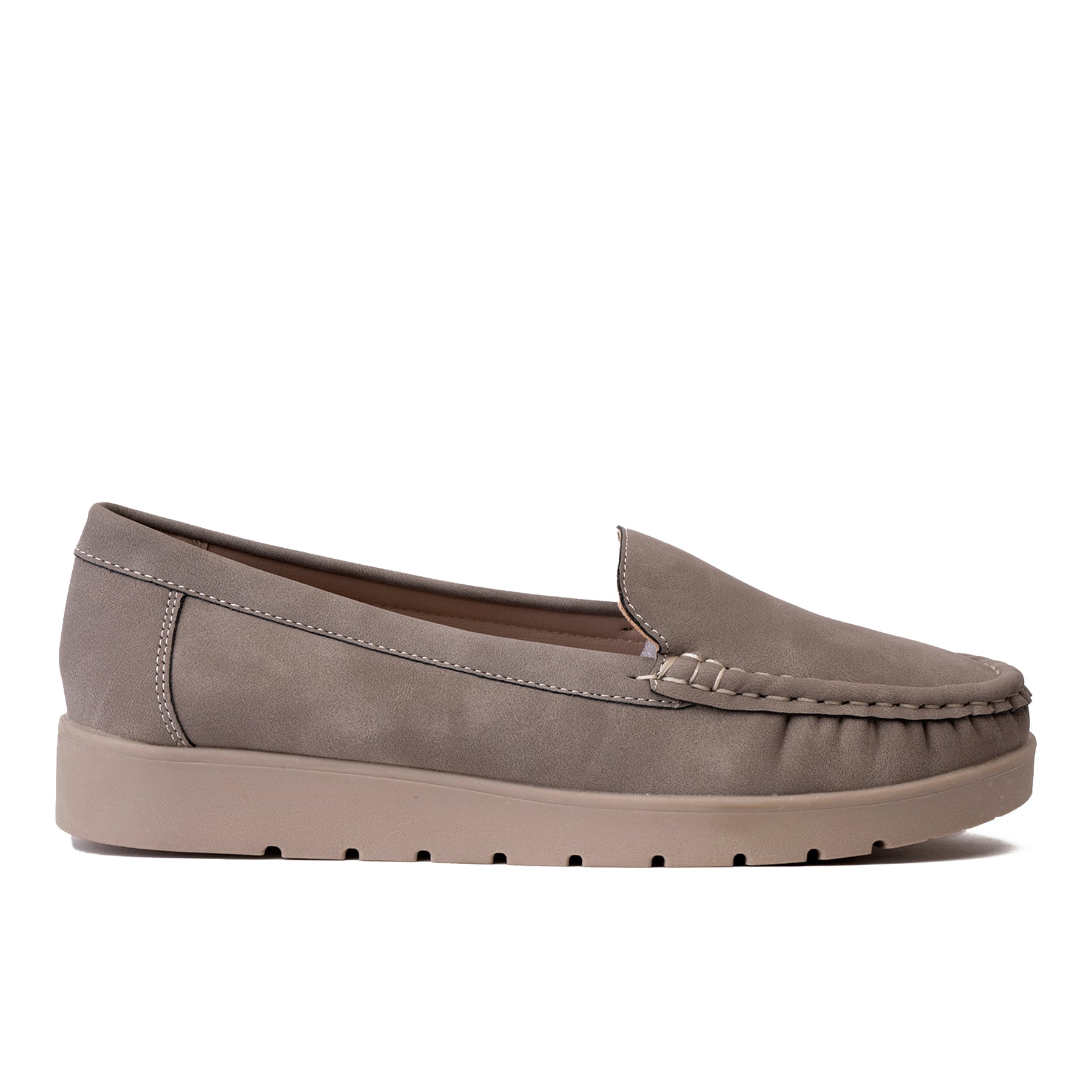 MOCASINES MUJER THUNDER BLUE GRIS ELADIA - 1