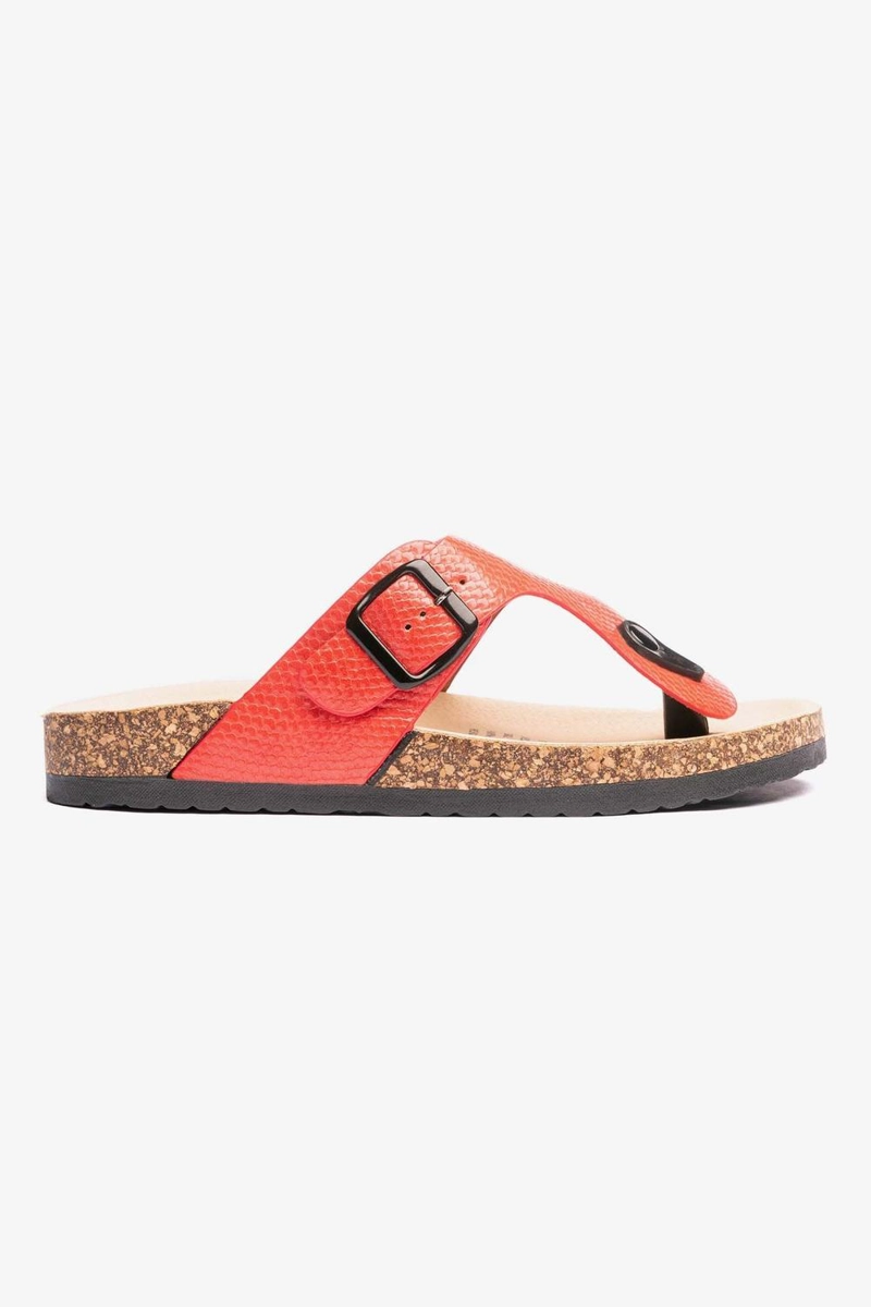 SANDALIAS MUJER APOSTOL TEXTIL NEW PRINT RED RAZO II - 1