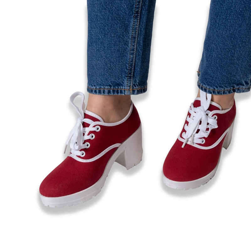 ZAPATILLAS MUJER CARBIN URBANAS ROJO LAYLA - 2