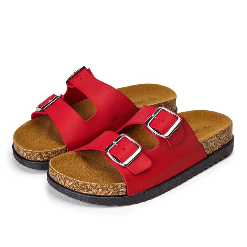 SANDALIAS MUJER CHINITOWN ROJO KRISHNA - 4