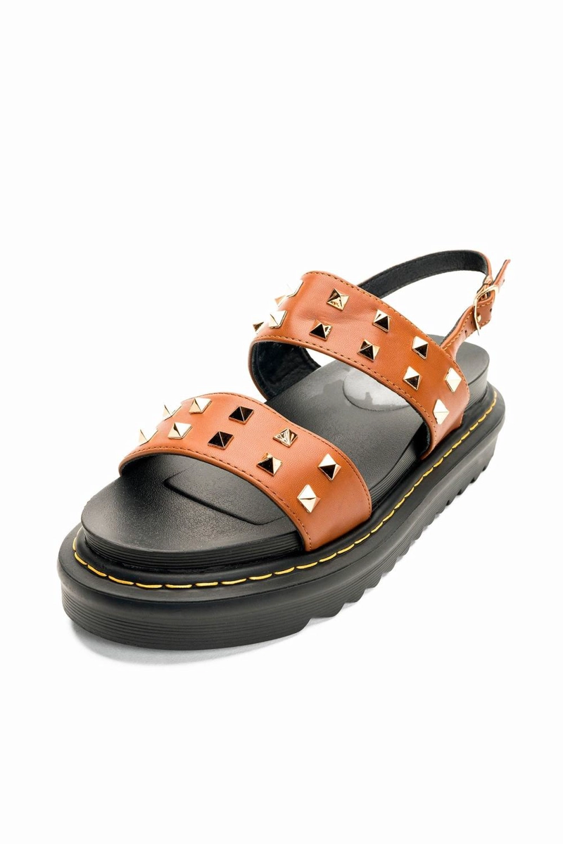 SANDALIAS MUJER LANDAZURI CAFÉ CHINITOWN NADINE - 1