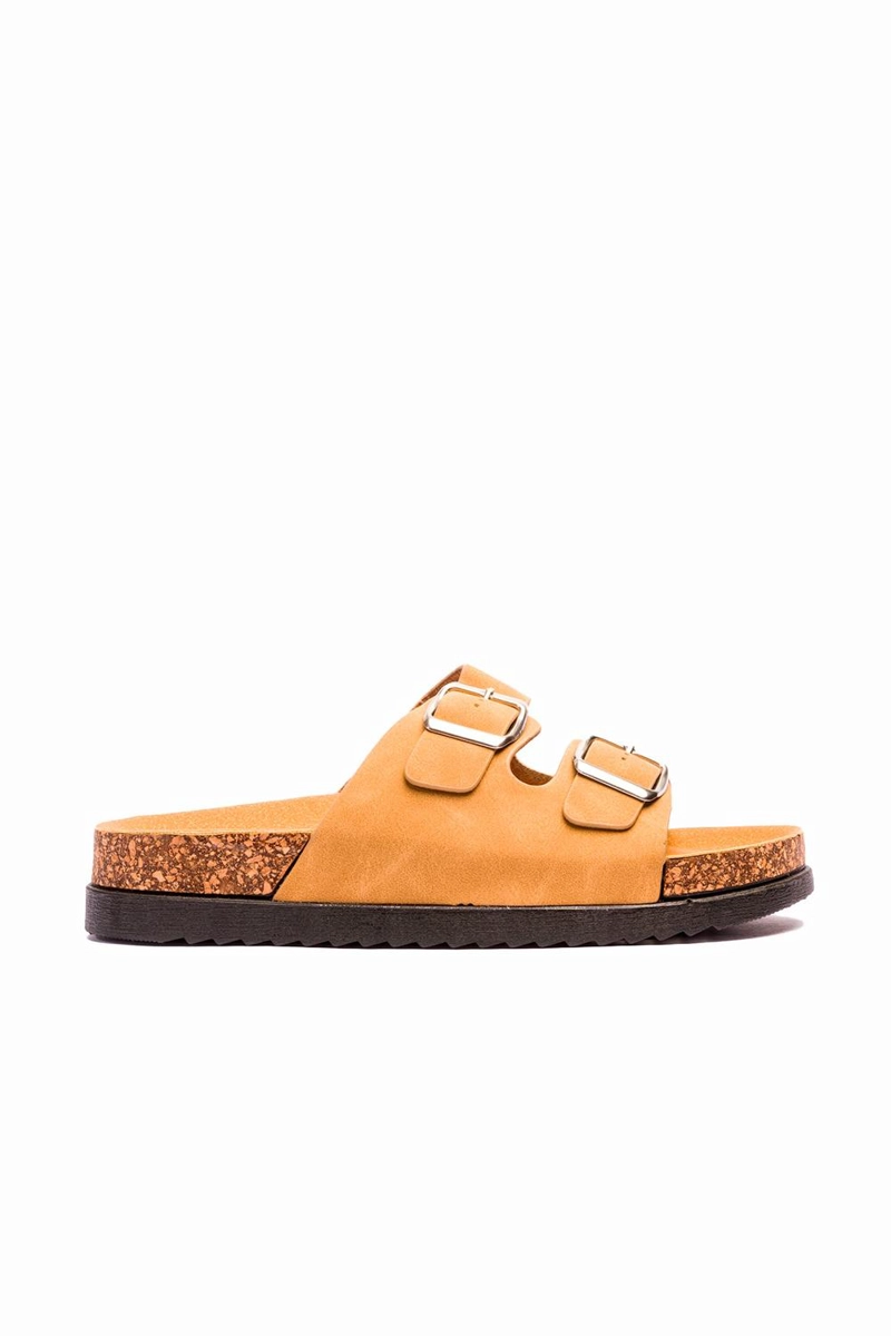 SANDALIAS MUJER CHINITOWN CAMEL KRISHNA - 1