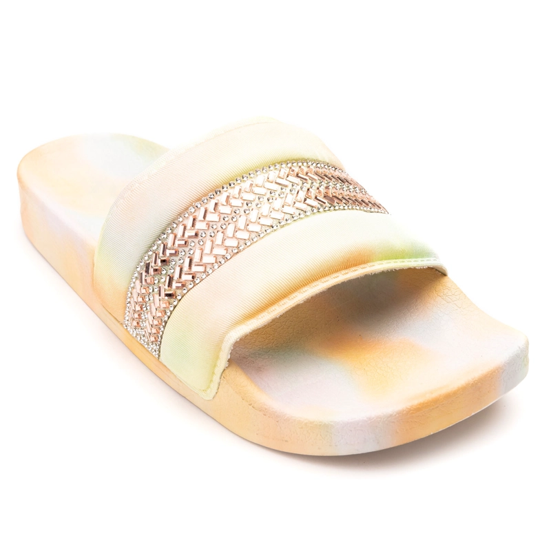 SANDALIAS MUJER CHINITOWN TEXTIL AMARILLO ALISHA - 3