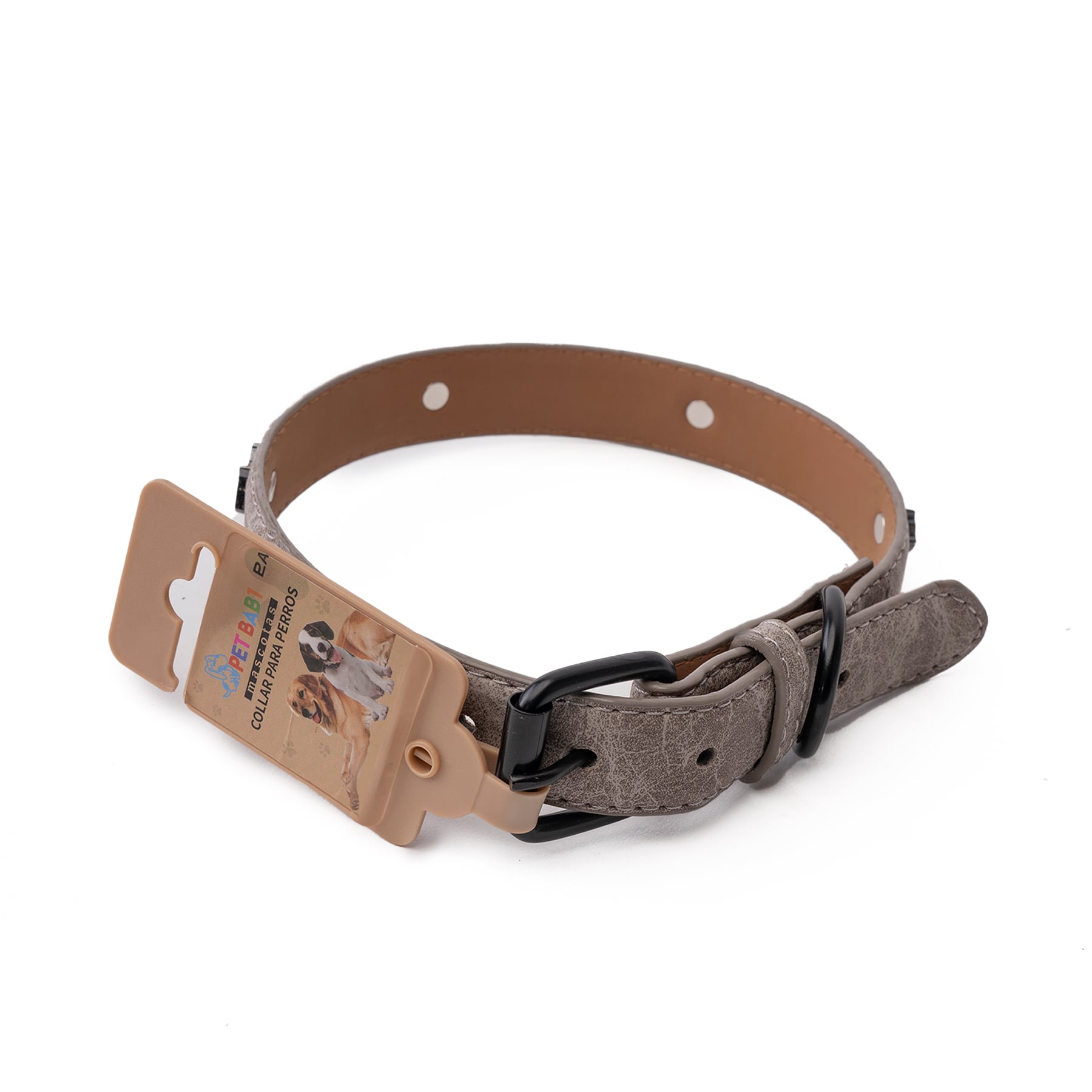 COLLAR LISO GRIS CHINITOWN - 1