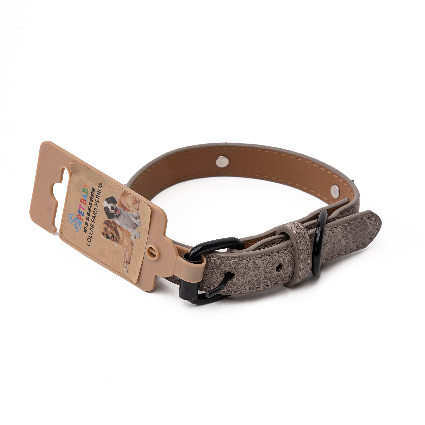 COLLAR LISO GRIS CHINITOWN - 2