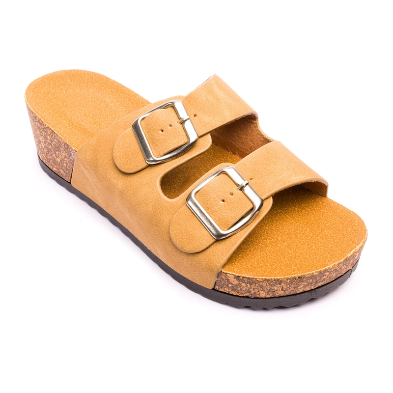 SANDALIAS MUJER CHINITOWN CAMEL BRIDGET - 3