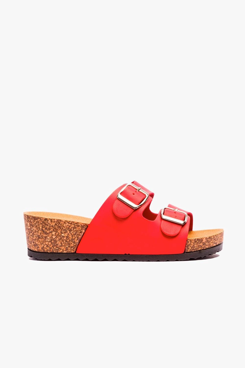SANDALIAS MUJER CHINITOWN ROJO BRIDGET - 1