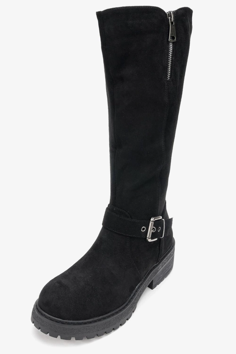 BOTA MUJER CLARIE  NEGRO CHINITOWN - 1