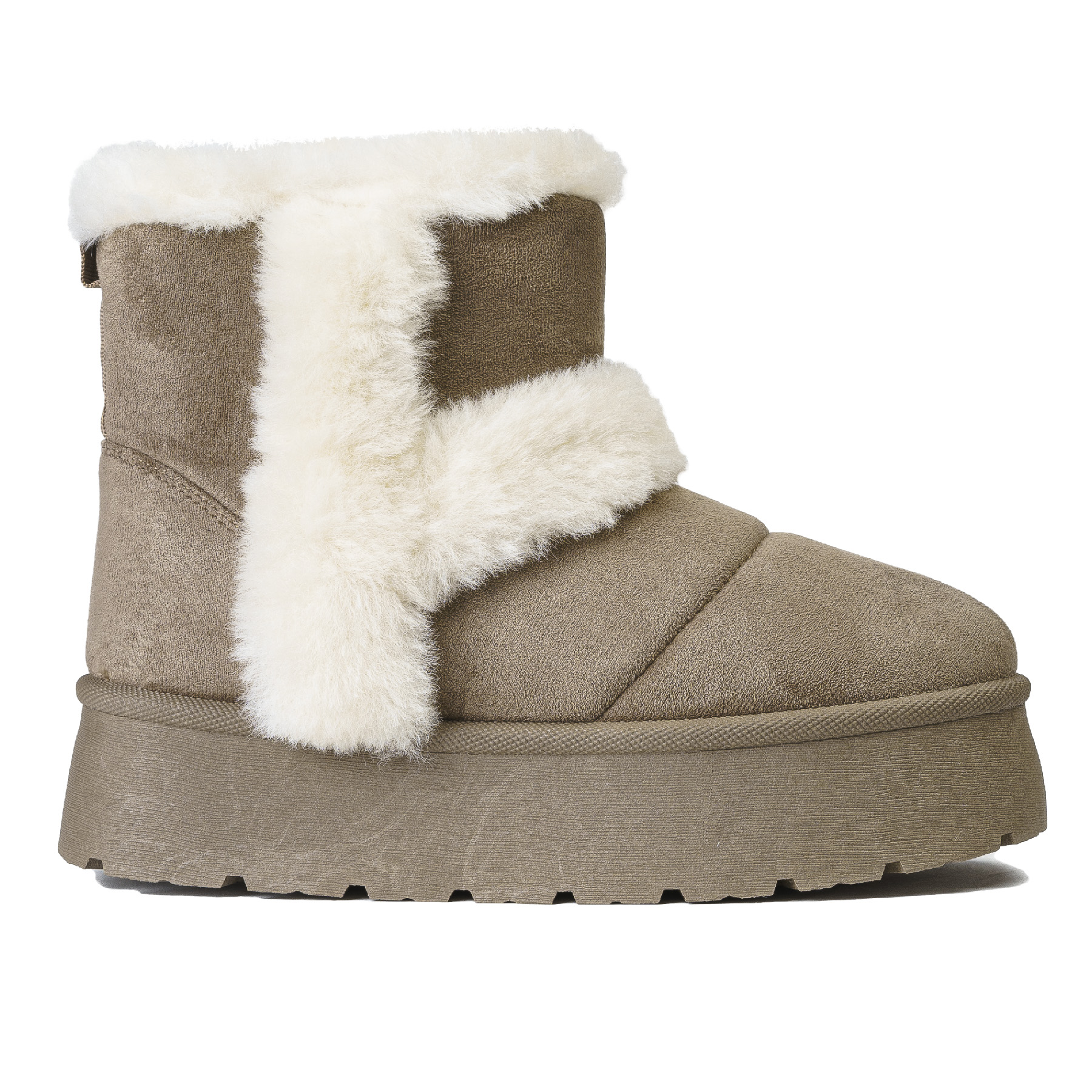 BOTÍN MUJER CAFE KHAKI DARA THUNDER BLUE CASUAL - 1