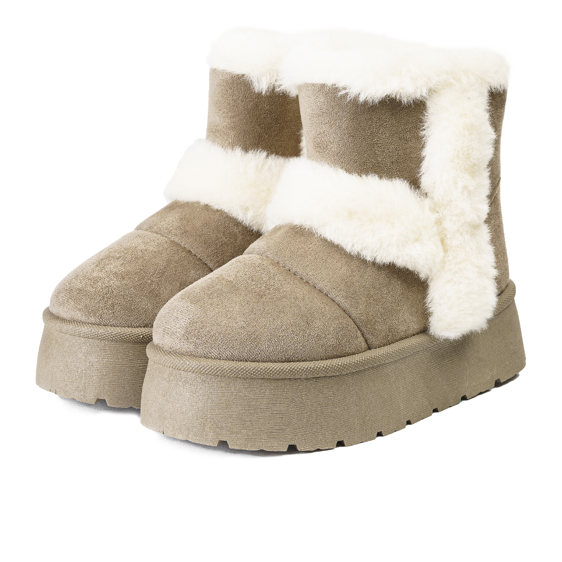 BOTÍN MUJER CAFE KHAKI DARA THUNDER BLUE CASUAL - 3