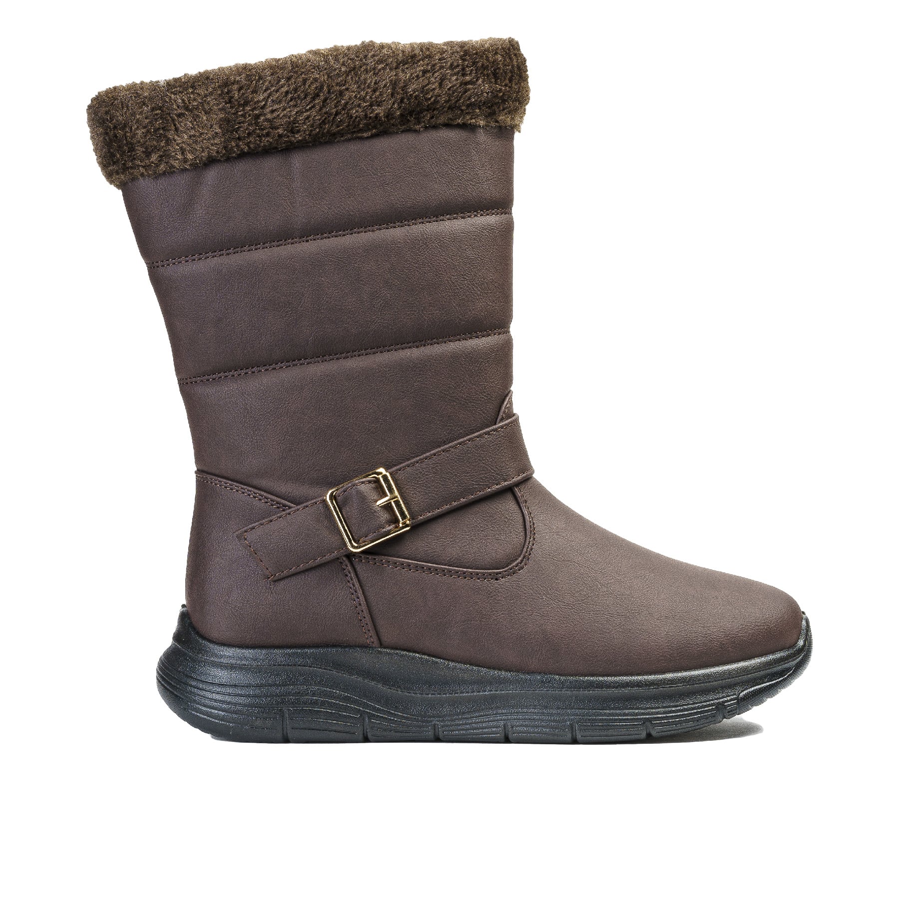BOTA MUJER CAFÉ BRUNELLA THUNDER BLUE CASUAL - 1