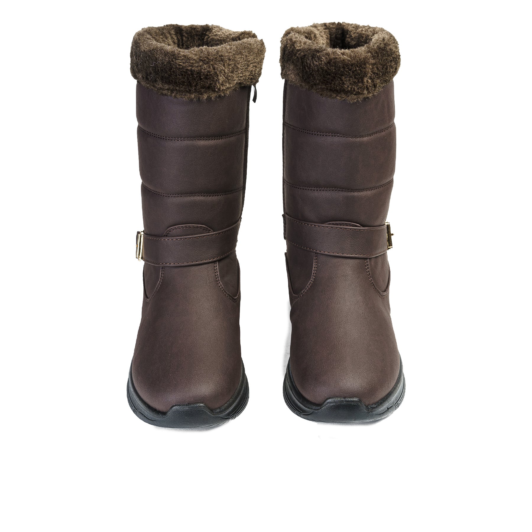 BOTA MUJER CAFÉ BRUNELLA THUNDER BLUE CASUAL - 4