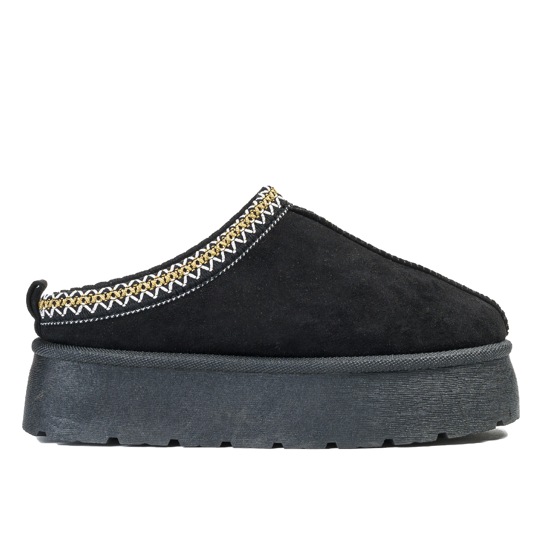 BABUCHA MUJER AVIS NEGRO THUNDER BLUE - 1