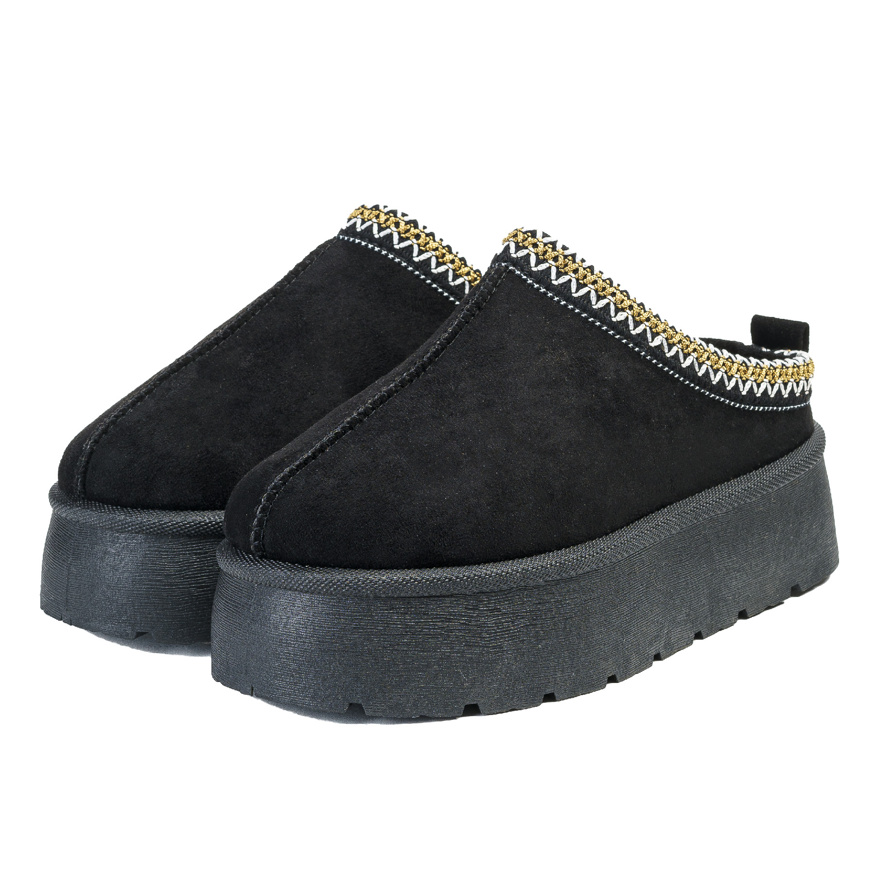 BABUCHA MUJER AVIS NEGRO THUNDER BLUE - 3