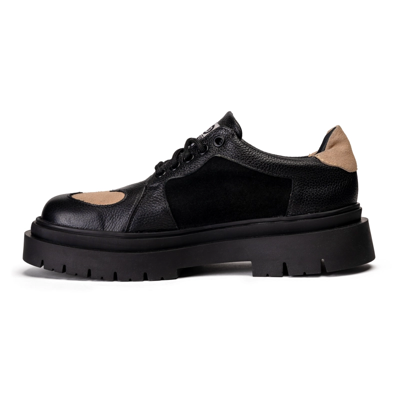 ZAPATO CUERO KARA NEGRO LANDAZURI - 2