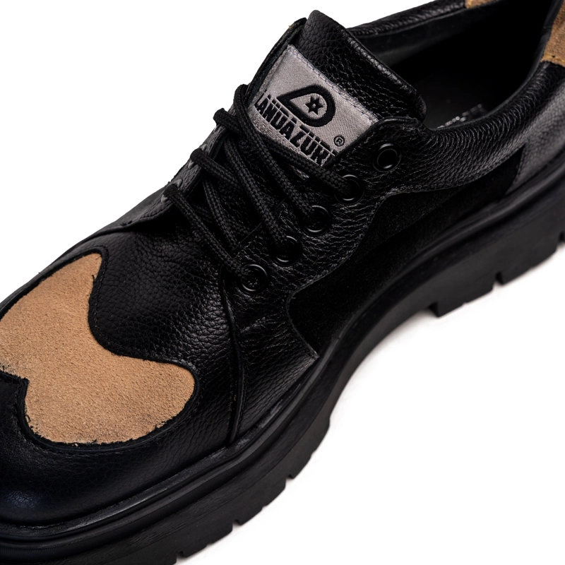 ZAPATO CUERO KARA NEGRO LANDAZURI - 4