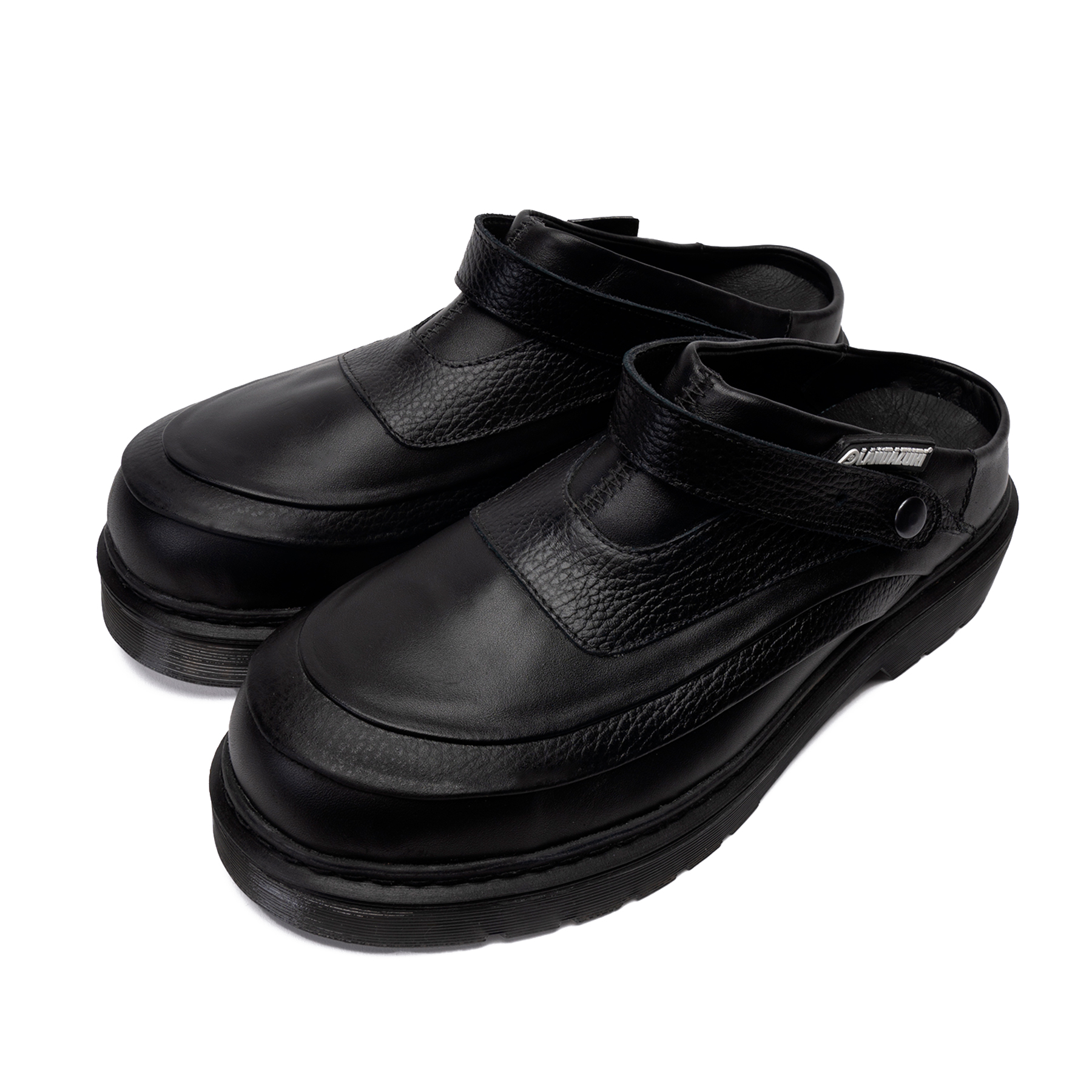 ZAPATO MULE CUERO ADRIATICO II NEGRO LANDAZURI - 4